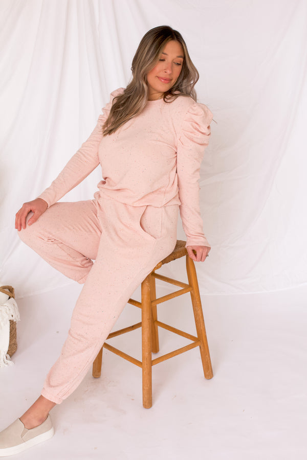 Darla Lounge Pants- Blush Pink