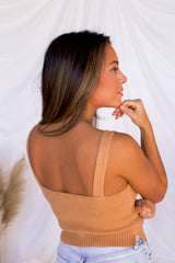 Jonah Knit Tank- Peanut Butter