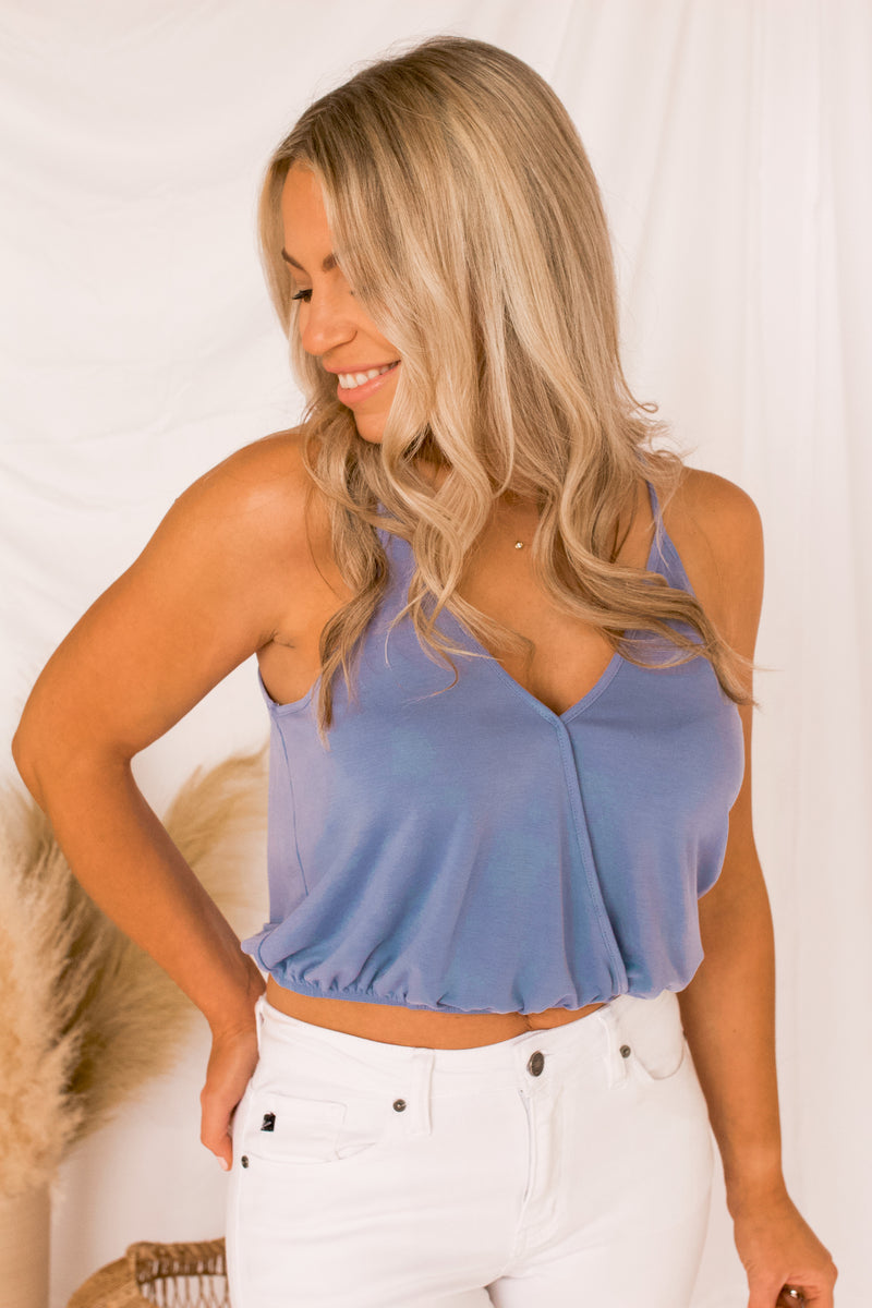 All In All Cami- Light Indigo