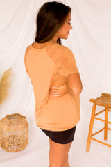 Comfort Is Calling Tee- Peanut Butter