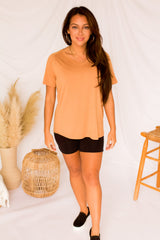 Comfort Is Calling Tee- Peanut Butter