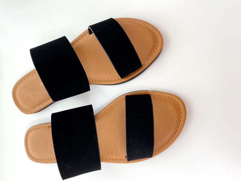Savage Sandals- Black