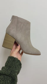 Hendrix Booties- Stone