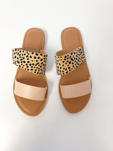 Stand Out Sandals- Cheetah/Blush