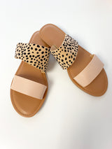 Stand Out Sandals- Cheetah/Blush